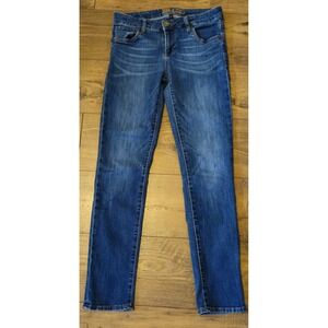 Kut From The Kloth Boyfriend Jeans Womens 2 Blue Stretch Mid Rise Medium Wash